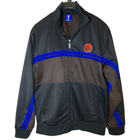 UNK Blue Label New York Knicks NBA Warm Up Jacket Size XL - Picture 1 of 15